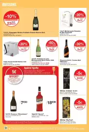 Catalogue Monoprix page 24: Ardbeg Whisky €51,90, Mionetto Prosecco D.O.C. Treviso Brut €5,32