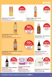 Catalogue Monoprix page 29: Guiot Sirop fraise des bois €3,67, Tropicana Boisson €1,31