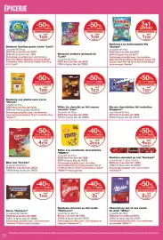Catalogue Monoprix page 30: Suchard Rochers chocolat au lait €4,46, Maltesers Bonbons chocolat au lait malté €3,00