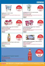 Catalogue Monoprix page 49: Rians La Faisselle €1,91, Les 2 vaches Skyr Bio nature €4,03