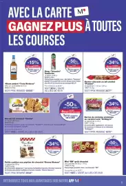 Catalogue Monoprix page 5: Poulain Rocher chocolat au lait praliné €2,77, Trois Rivières Rhum ambré €15,60