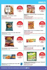 Catalogue Monoprix page 51: McCain Frite classique €2,84, Crosta Mollica Pizza €5,81