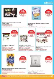 Catalogue Monoprix page 53: WE DOUGH Bouchées glacées €4,54, Häagen Dazs Mini pots Essential Collection €4,46