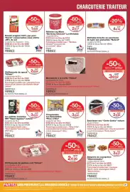 Catalogue Monoprix page 57: Villani Chiffonnade de speck €2,99, Villani Mortadelle à la truffe €3,52