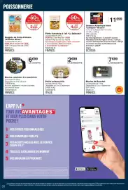 Catalogue Monoprix page 58: Labeyrie Saumon Atlantique fumé €11,99, Moules de Bouchot €7,99