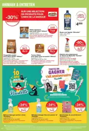Catalogue Monoprix page 60: Carolin Pistolet ultra dégraissant €2,10, Briochin Savon noir liquide €4,85