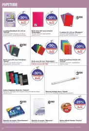 Catalogue Monoprix page 78: Linicolor Porte-vues 160 vues €5,59, Exacompta Porte-vues 80 vues €2,99