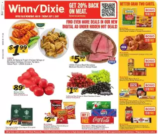 Winn Dixie weekly ad week 35 Page 1