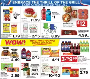 Food 4 Less weekly ad week 35 Page 3: Kroger Potato Chips €1,79, Cacique Ranchero Queso Fresco €5,00