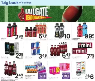 Albertsons weekly ad Page 12: Monster Energy Drink €2,29, Red Bull Energy Drink €3,49