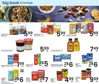 Albertsons weekly ad Page 9: Signature Select Whole Almonds €6,00, Pringles Potato Crisps €5,00