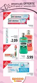 Volantino Spazio Conad Pagina 2: Dentifricio Bimbi Elmex, Spazzolino Sensodyne €2,09