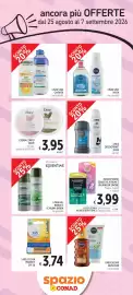 Volantino Spazio Conad Pagina 4: Rasoio uomo sensitive xtreme 3 wilkinson sword €3,99, Crema corpo Dove €3,95