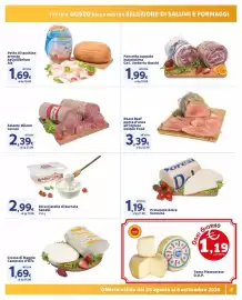 Volantino Ok Sigma Pagina 5: Petto di tacchino arrosto AeQuilibrium Aia €1,69, Salame Milano Levoni €2,39