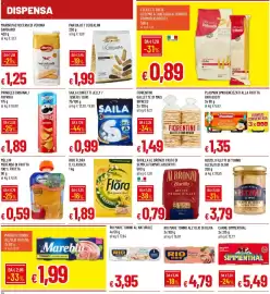 Volantino Galassia Pagina 14: Rio mare tonno al naturale €3,95, Riso Flora Il Classico €1,89