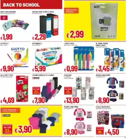 Volantino Galassia Pagina 19: Penna Frixion cancellabile Pilot €3,45, Giotto Turbo Maxi €5,99