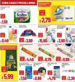 Volantino Galassia Pagina 23: Scopa per interni Arcasa Dietrich €3,69, Purina Gourmet Revelations Gatto Mousse €2,39