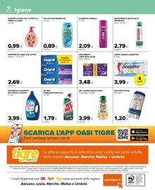 Volantino Tigre Amico settimana 35 Pagina 12: Shampoo Sunsilk €2,09, Wc net disincrostante gel €1,79
