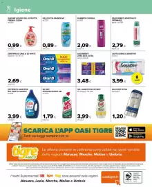 Volantino Tigre Amico settimana 35 Pagina 12: Shampoo Sunsilk €2,09, Wc net disincrostante gel €1,79