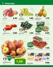 Volantino Tigre Amico settimana 35 Pagina 2: Cetrioli Verdi €1,49, Mela Royal Gala €1,49