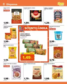 Volantino Tigre Amico settimana 35 Pagina 9: Biscotti Fibrextra Misura €1,79, Piadina proteica Loriana €1,99