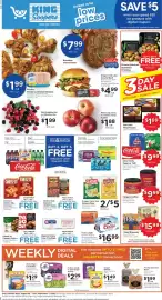 King Soopers weekly ad week 35 Page 1: Odell Brewing Select Varieties €15,99, Coca-Cola, Pepsi or 7UP €9,99