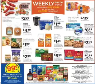 King Soopers weekly ad week 35 Page 2: Kroger navel oranges €4,99, Eckrich Smoked Sausage €2,99