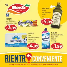 Volantino MerSi Supermercati Pagina 1: Fabuloso Detersivo lavatrice profumato €1,99