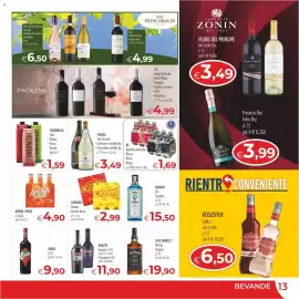 Volantino MerSi Supermercati Pagina 13: Frizzantino amabile €3,49, Baileys Original €11,90