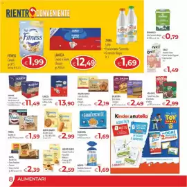 Volantino MerSi Supermercati Pagina 8: OraSi Bevanda Avena €1,49, Kellogg's Cereali Coco Pops €2,99