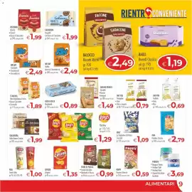 Volantino MerSi Supermercati Pagina 9: Mr Day Muffin Gocce di Cioccolato €2,49, Poppy Popcorn Astuccio €0,59