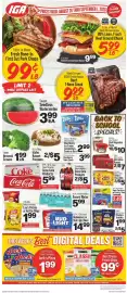 IGA weekly ad week 35 Page 1: Capri Sun Juice or Country Time Lemonade €2,49