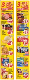 IGA weekly ad week 35 Page 2: Fiора Bath Tissue or Paper Towels €3,99, Little Hug Fruit Barrels €3,99