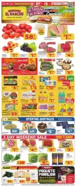 Supermercado El Rancho weekly ad week 35 Page 1: Red or Green Seedless Grape €1,48