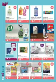 Volantino Ipersoap Pagina 22: Saponificio Italiano Lavapavimenti concentrato €1,89, Cif Spray ultra max assortito €2,19