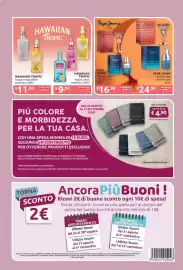 Volantino Ipersoap Pagina 26: Set 2 spugne €4,90, Hawaiian Tropic Acqua corpo glitter €11,90