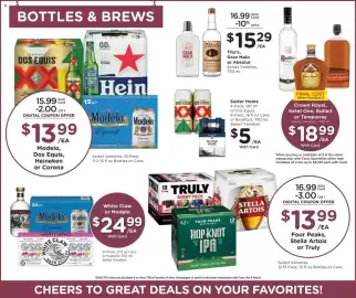 Fry's weekly ad week 35 Page 12: Sutter Home €5,00, Tito's, Gran Malo or Absolut €15,29