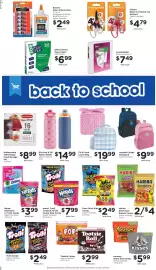 Fry's weekly ad week 35 Page 15: Haribo Share Size Gummi Candy €4,00, Nerds, Sweetarts or Trolli Candy €3,99