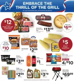 Fry's weekly ad week 35 Page 6: Home Chef St. Louis Style Ribs €13,99, Ball Park Buns €2,99