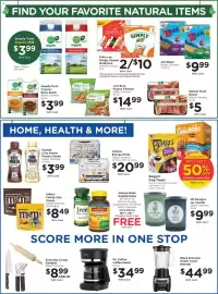 Fry's weekly ad week 35 Page 8: Mr. Coffee coffee maker €34,99, Black & Decker Power Crush Blender €44,99