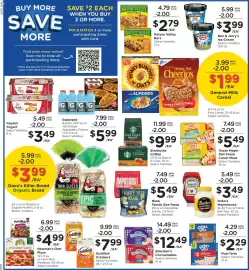 Dillons weekly ad week 35 Page 4: Ben & Jerry's Ice Cream €3,99, Yoplait Yogurt €3,49