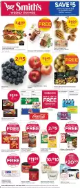 Smith's weekly ad week 35 Page 1: Kroger Party Size Potato Chips €2,50, Chobani Greek Yogurt €10,00