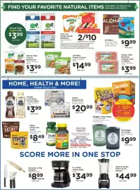 Smith's weekly ad week 35 Page 10: Mr. Coffee coffee maker €34,99, Black & Decker Power Crush Blender €44,99