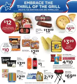 Smith's weekly ad week 35 Page 8: Walk-A-Bout Charcoal Grill €69,99, Home Chef St. Louis Style Ribs €13,99