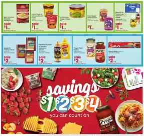 Giant Eagle weekly ad week 35 Page 3: Old El Paso or Totino's Ramen Cups €1,00, Prego pasta sauce €2,00