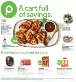 Publix weekly ad week 35 Page 1: General Mills Lucky Charms Cereal, Publix Beef Ground Sirloin €8,99