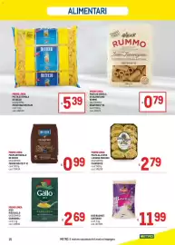 Volantino Metro Pagina 15: Riso Gallo Carnaroli €2,69, Pasta integrale De Cecco €0,99