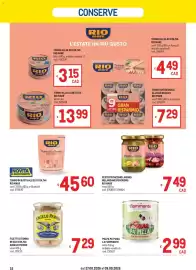 Volantino Metro Pagina 18: Trancetti di Tonno all'Olio di Oliva Rio Mare €45,60