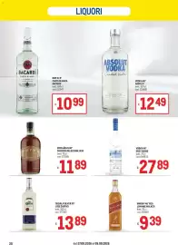 Volantino Metro Pagina 30: Rum añejo Pampero selección 1938 €11,89, Vodka Grey Goose €27,89