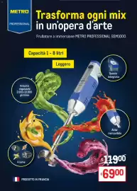 Volantino Metro Pagina 37: Frullatore a immersione METRO PROFESSIONAL GSM1000 €69,00